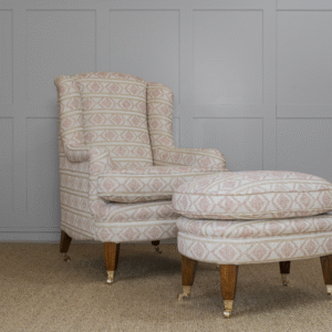 Strand Wing Chair & Footstool
