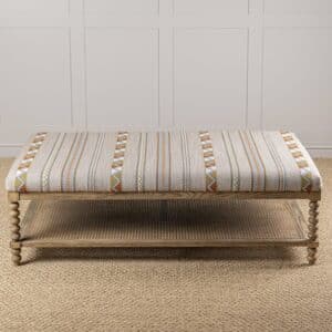 Bobbin Leg Footstool